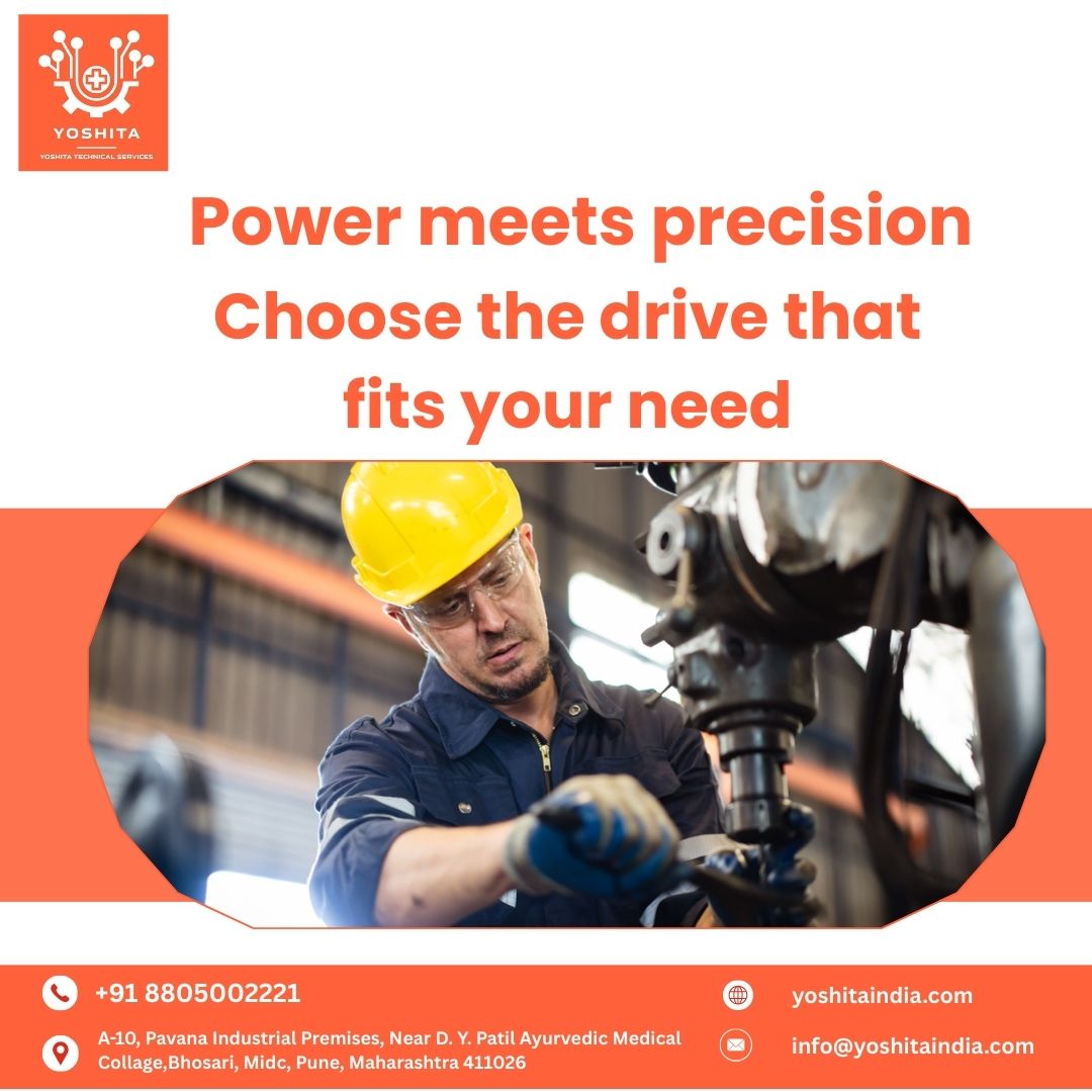 IndiaYoshita's tweet image. Strong,  precise, reliable – choose the drive that works for you. 
#CustomAutomation #SmartIndustry   #Innovation