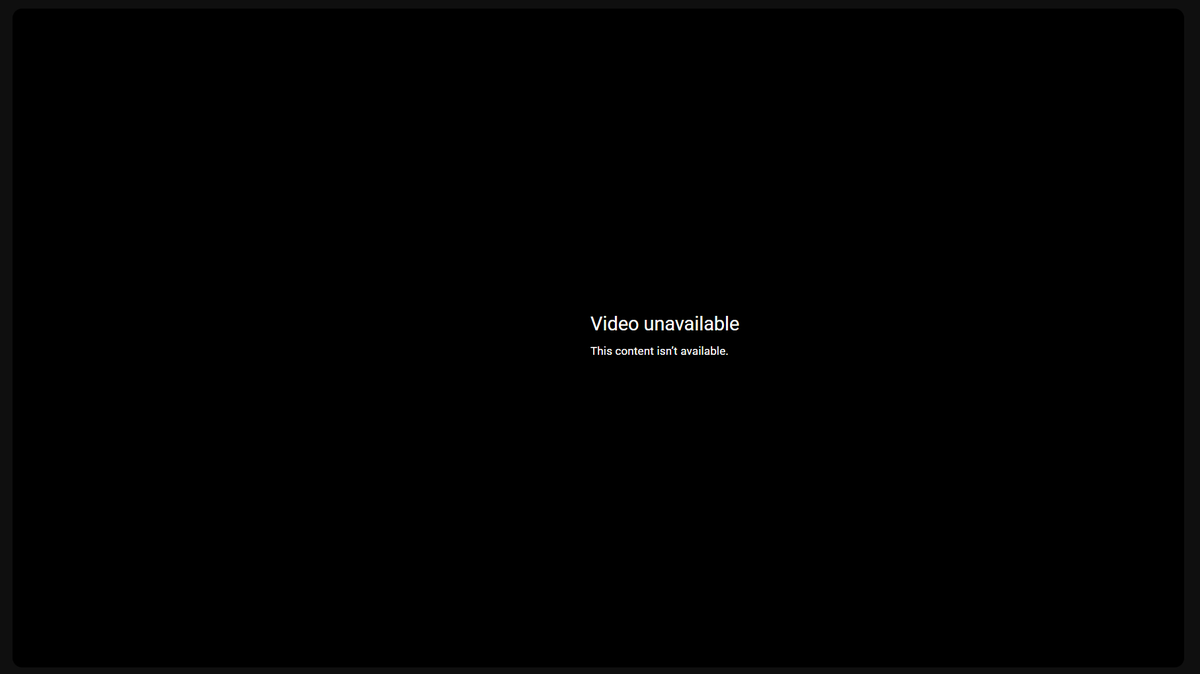 Cyndernight1's tweet photo. @TeamYouTube 
hay, im getting this on every single video i try to watch on your platform... whats going on? https://t.co/gmtxjCeDZD