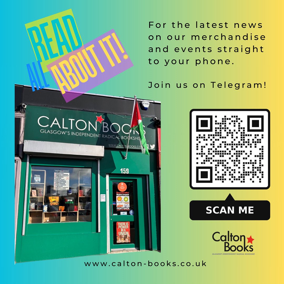 Calton Books 🏴󠁧󠁢󠁳󠁣󠁴󠁿🇵🇸🔻🇱🇧🇮🇪 tweet media