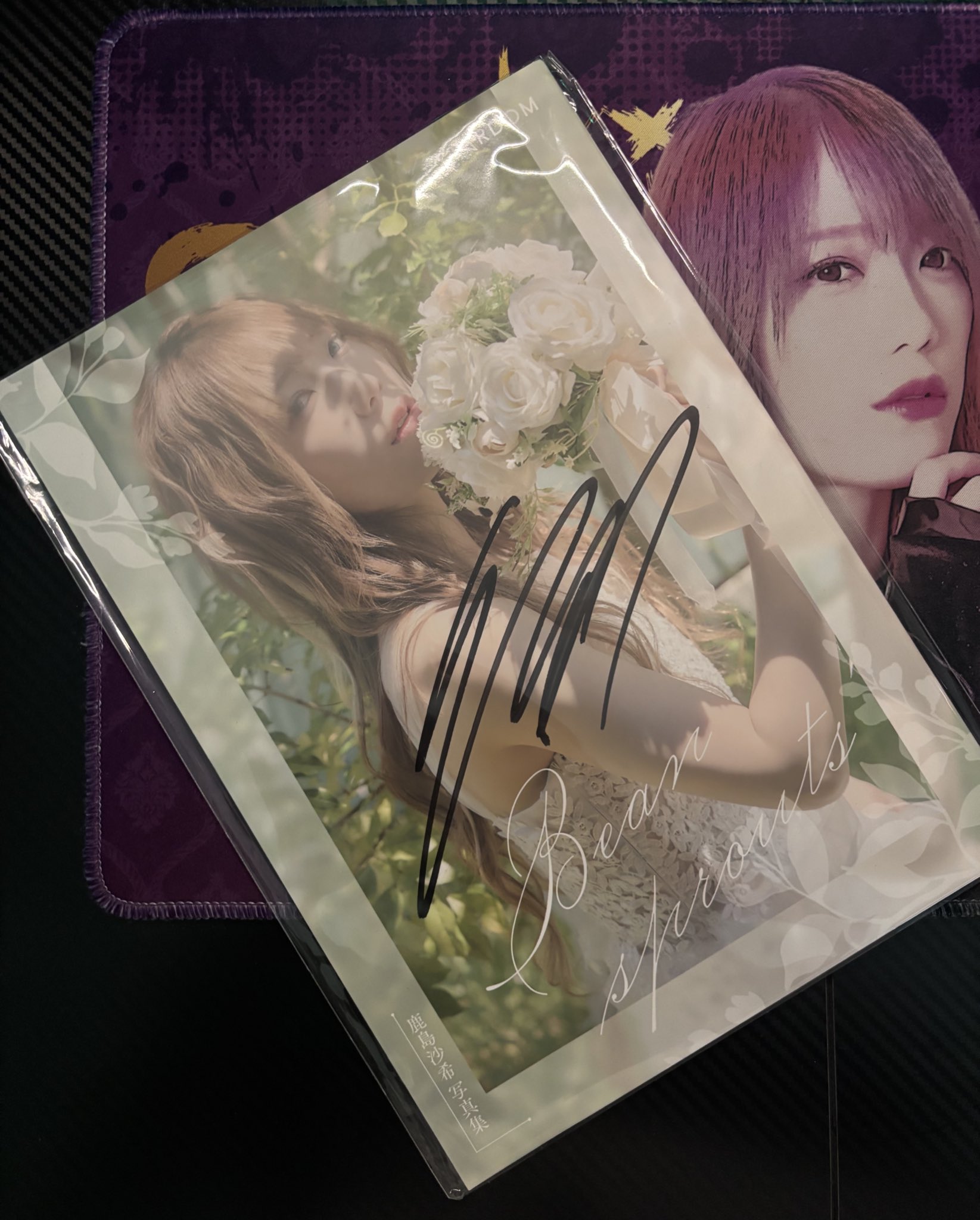 スターダム 鹿島沙希 直筆サイン入り写真集 EMBLEM SAKI KASHIMA STARDOM