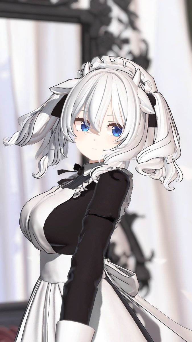 2年前の夏Vket、ミルティナのプロトタイプが展示されている時は、まさかこの可憐な清楚メイドさんが、クソデカ牛おっぱいでオタク性癖の権化みたいなアバターになるとは思ってもいなかった