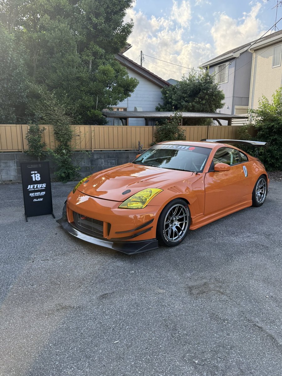 DFJの準備が出来ました。

深夜積載車に乗っけて出発🛫です。
このZ33では初イベント。

楽しみにしています。

#行くぜDFJ
#Z33
#nismo