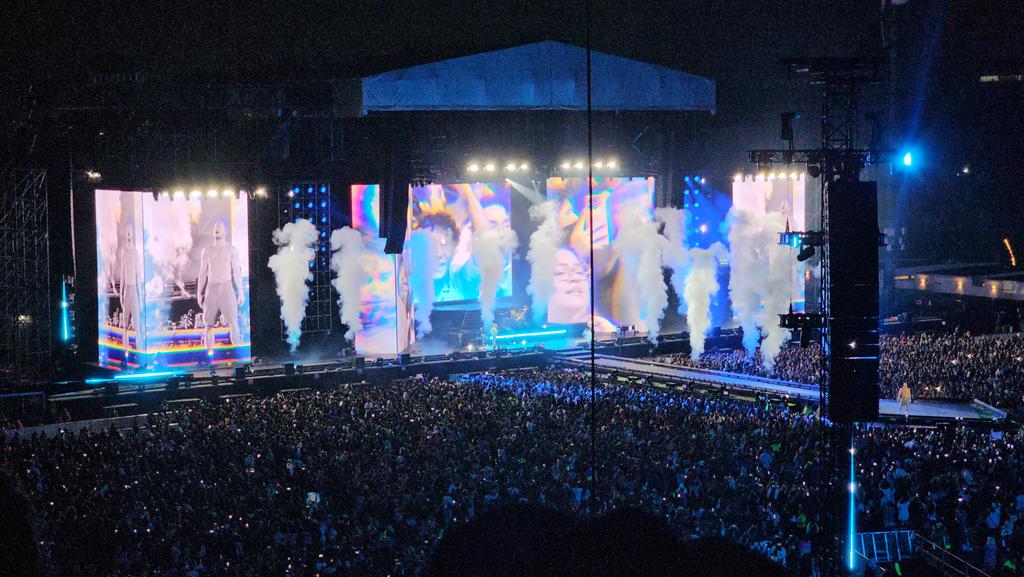 DiariodeMorelos's tweet image. ✨🔥 Así se vivió la noche con Imagine Dragons en la CDMX 🔥✨
El escenario se convirtió en un mar de luces, energía y emoción cuando miles de fans corearon cada una de las canciones de la banda. Desde los clásicos que marcaron generaciones hasta los nuevos éxitos, Imagine…