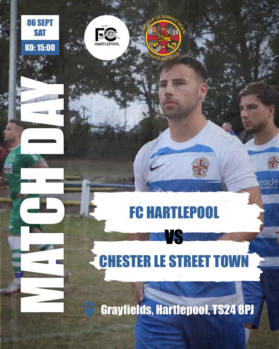It’s true, you didn’t just dream it, it’s MATCH DAY  and we are on the road to Hartlepool, set the sat nav to TS24 8PJ, grab a blue and white scarf and we will see you down there 🔵⚪️🔵⚪️