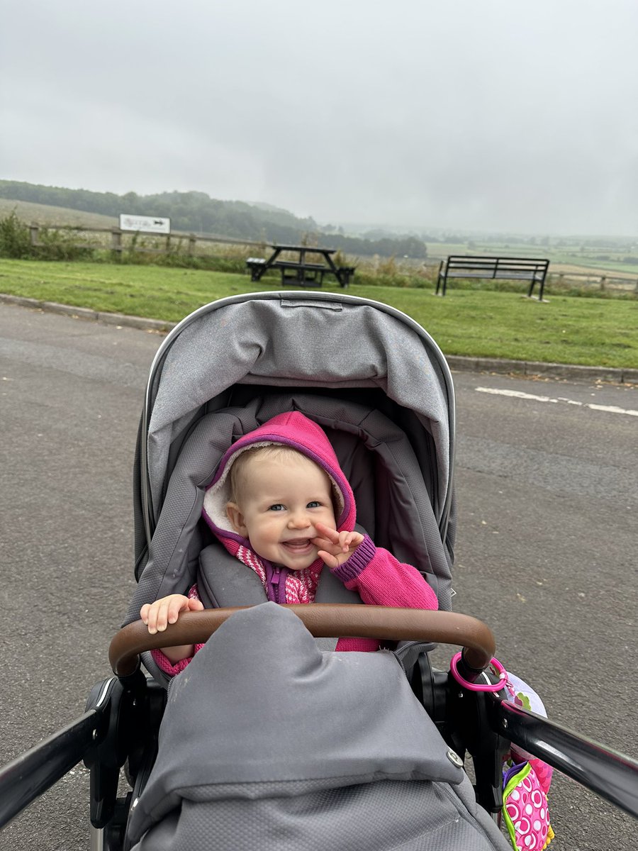 Miss Saturday morning Daddy and Daughter time with Olivia. We’d go out for an early morning walk, looking for birds and waving to everyone. I’d give anything for just one more walk with you 🩷🍓