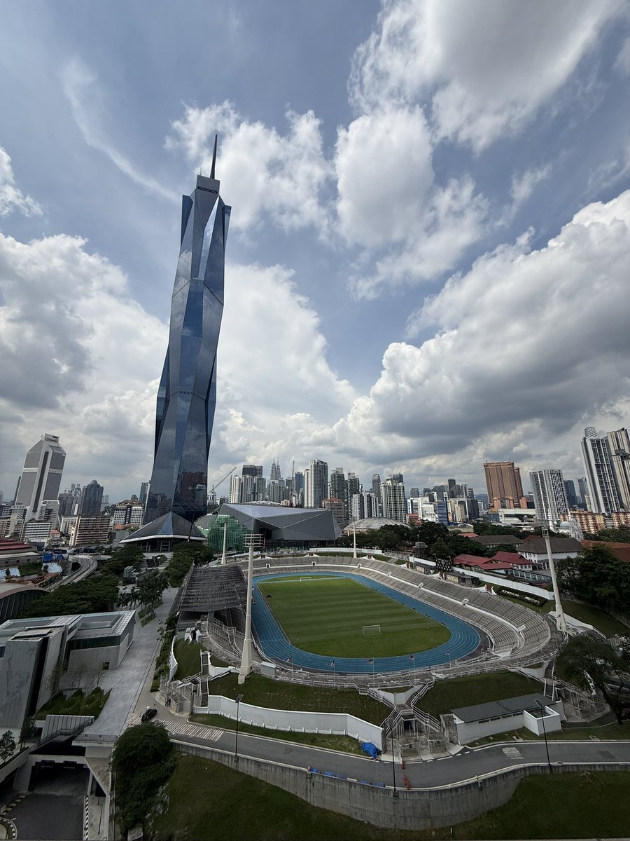 Výhled z ubytka celkem v pohodě 😎