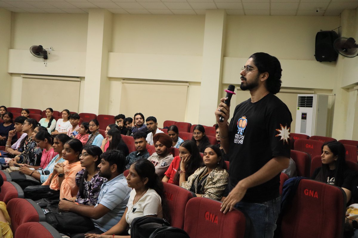 GnaUniversity's tweet image. #GNAUniversity- School of #ComputationalSciences is delighted to organize a power-packed Guest Lecture on “Earning While Learning: Freelancing Platforms and Skills”.

#highereducation #educationsector #enterpreneurialgrowth #skilldevelpoment #opportunities #freelancing