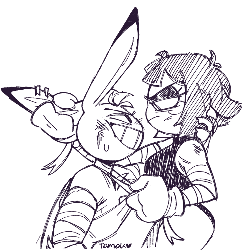 _Tamakat_'s tweet photo. people fighting and being horny for each other is so my thing🥰
#funnybunny #tadc #tadfc
(pls lets make this project happen) https://t.co/8DtcpkFq3Q