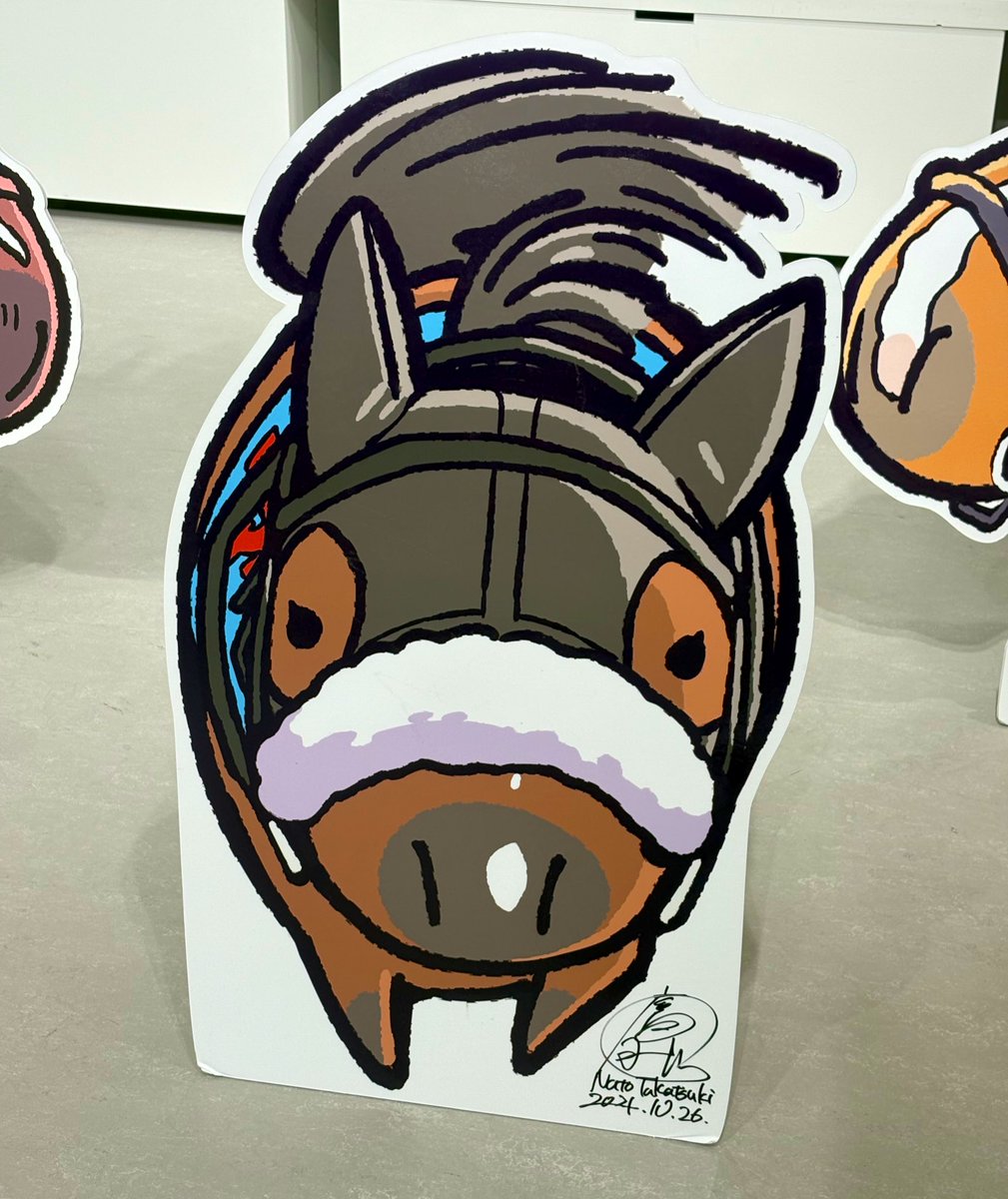 #UMAbred

シルクの展示を見て
北千住のPOPUP SHOP行ってきた〜！！

やっとふせん買えた🥹‼️‼️

展示してるとこ広くて写真撮りやすくて最高✌︎('ω')✌︎