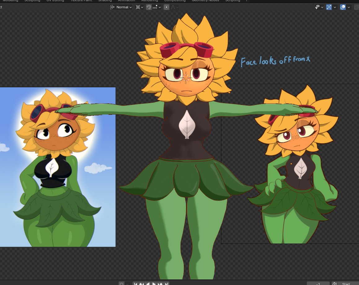 NearlyRenderShi's tweet photo. unfinished creation of solarflare 

I wanted to create her so that I could put her in l4d2 
although her face needs an overhaul https://t.co/AJwkQ60UOv