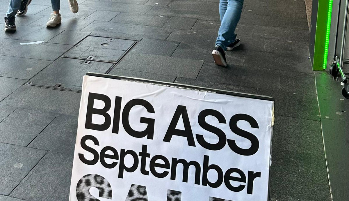 msamirajade's tweet photo. I'm in Sydney and even the shops are talking about me https://t.co/rPTdSKgcyJ
