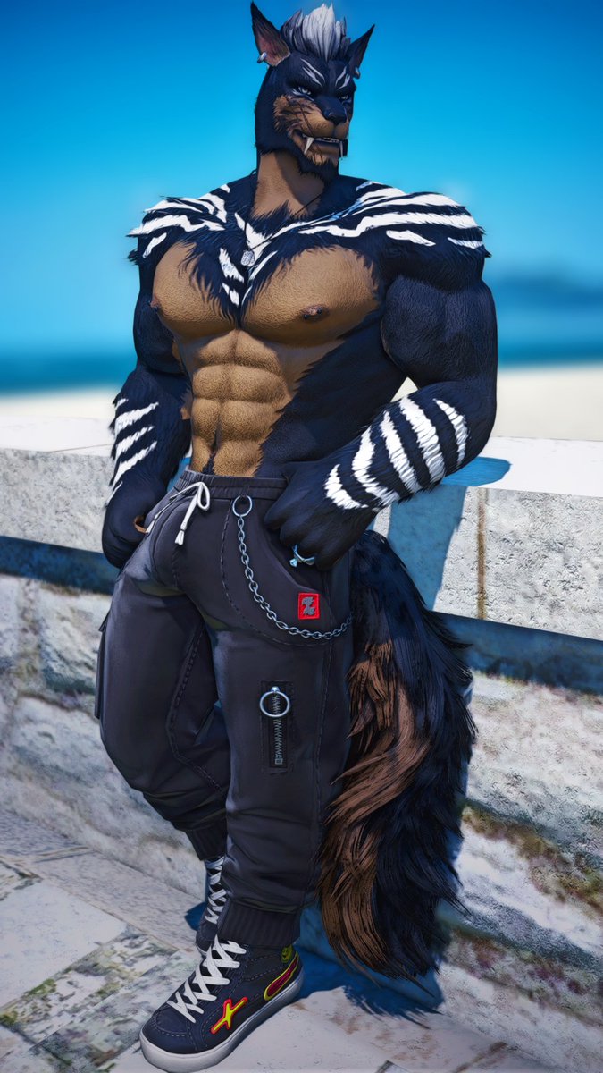 Drew got himself a hair cut!! 🖤🤍💇‍♂️