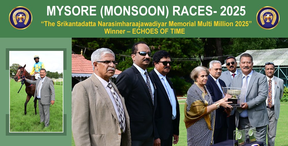 “The Srikantadatta Narasimharaajawadiyar Memorial Multi Million” Winner – ECHOES OF TIME