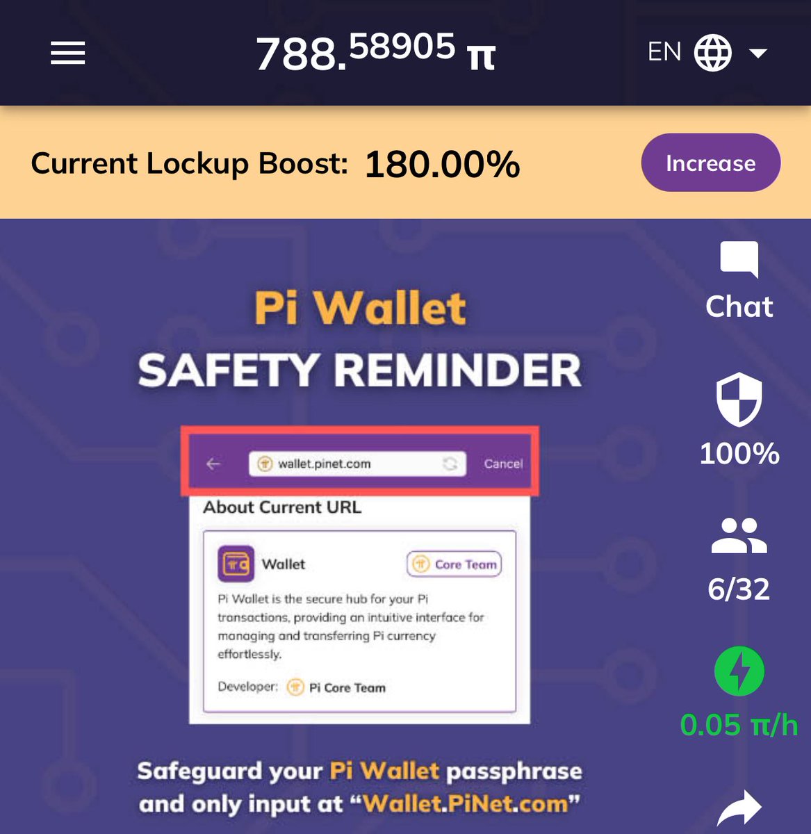 Ucheflex1's tweet image. GM Pi Network Pioneers 🌞 Great reminder from @PiCoreteam 📝 Stay safe, and avoid using your passphrase on fake sites 🚫 Ucheflex411&apos;s ready to connect! 🤝 Drop your Pi Network username, and let&apos;s build a secure community together 💻 #PiNetwork #SecurityFirst #Connect…