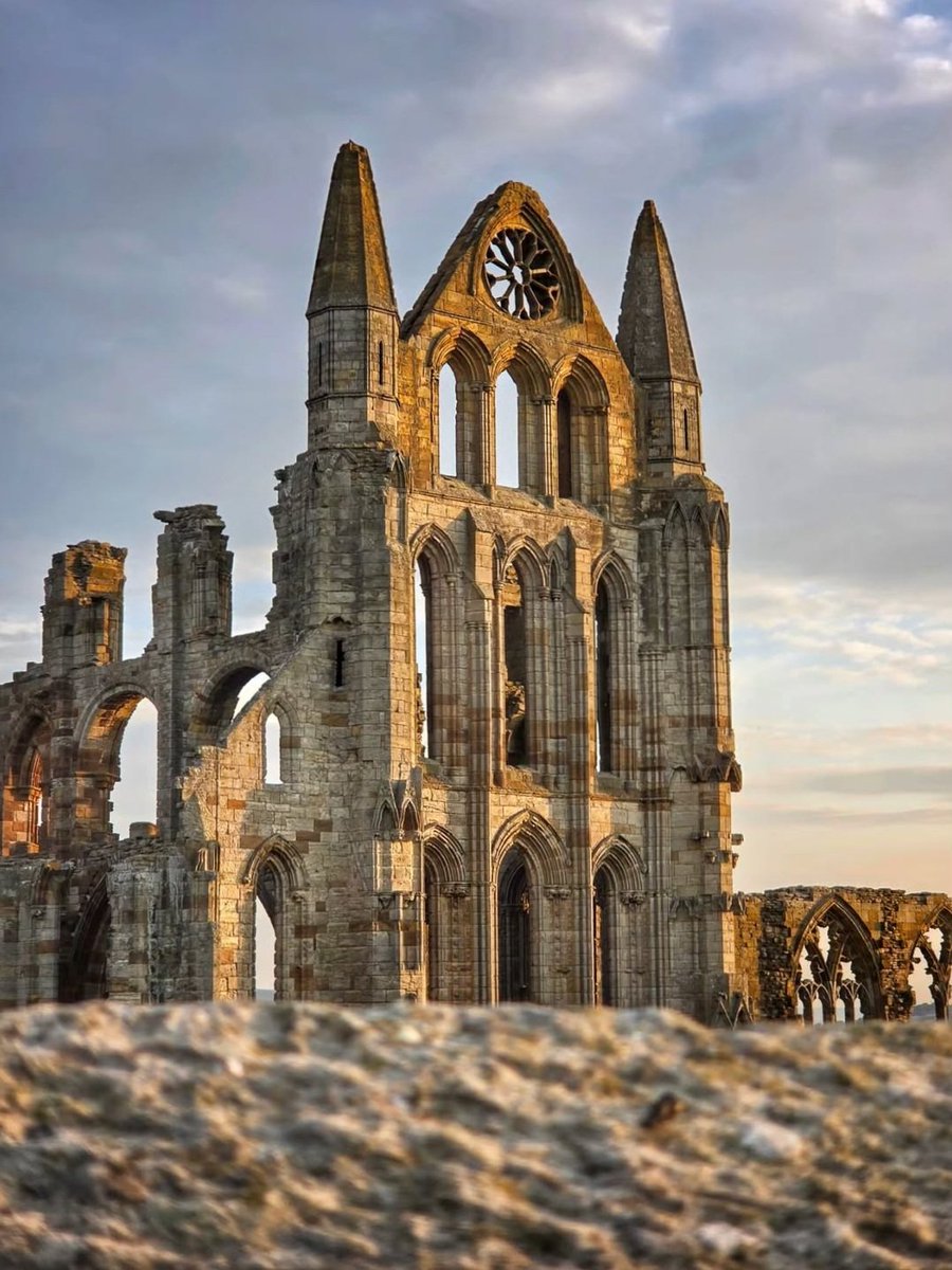 Sun-kissed Whitby Abbey ❤️