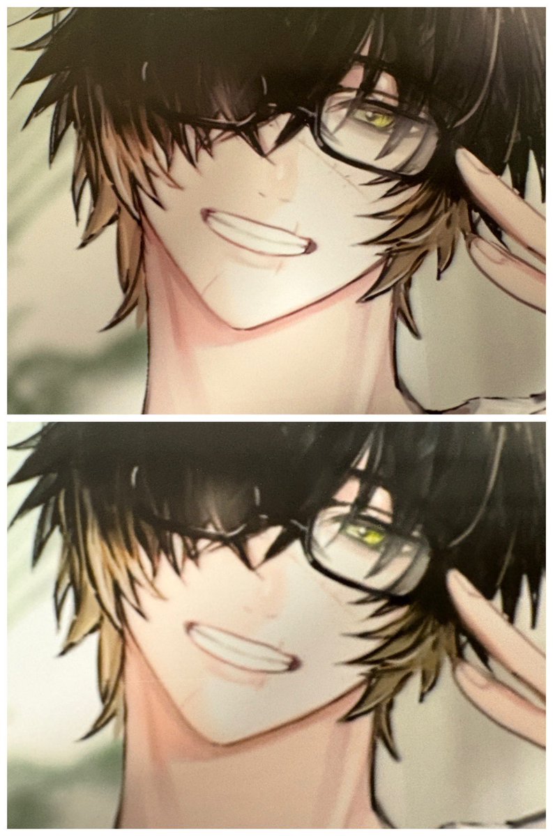 どっちも同じ条件で撮影したネットプリント！上がセブンで下がファミマ！ファミマは接写したのでわかるように全体的に線がぼやけてるかも…