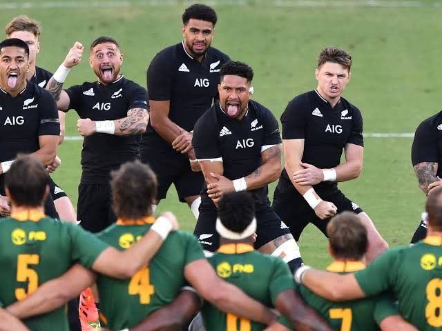 All Blacks 🇳🇿 vs the Springboks 🇿🇦