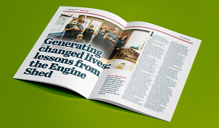 ThirdForceNews's tweet image. TFN is @scvotweet's magazine for the #VoluntarySector 

Ten years after the closure of beloved #Edinburgh #SocialEnterprise The Engine Shed, former chief executive Marian MacDonald tells its story. 

Available for all to read share here: okt.to/VqUwtK