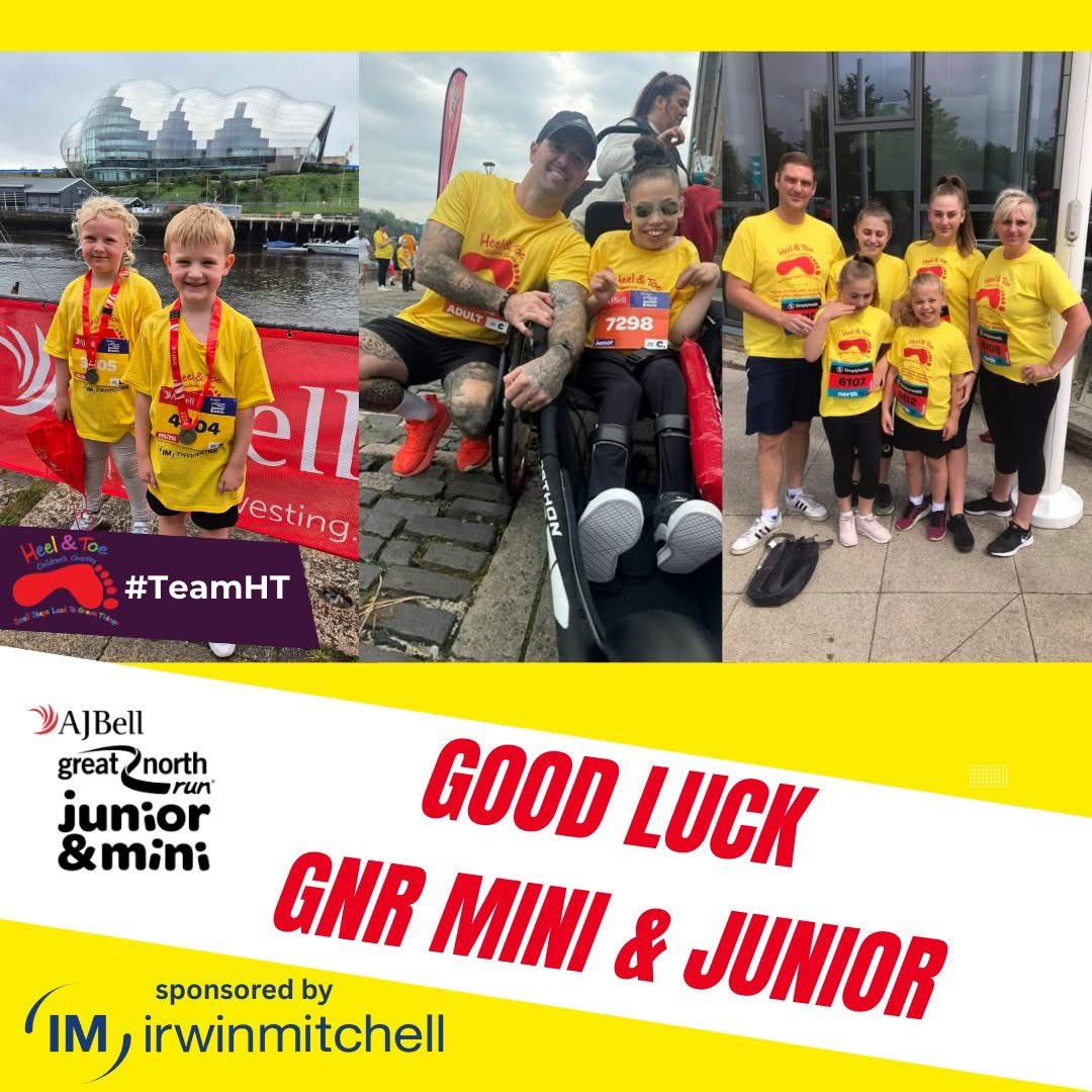 HeelToeCharity's tweet photo. Good Luck Kids!!🏃🏃‍♀️🏅

Today is the day you have been waiting for! Go shine and have fun while you do it. Have the best day ever, and look forward to seeing you at the finish line with sweet treats!
kindly sponsored by @irwinmitchell 👣

#gokids #gnrminijunior #teamht #charity https://t.co/onc2ZFY3y9