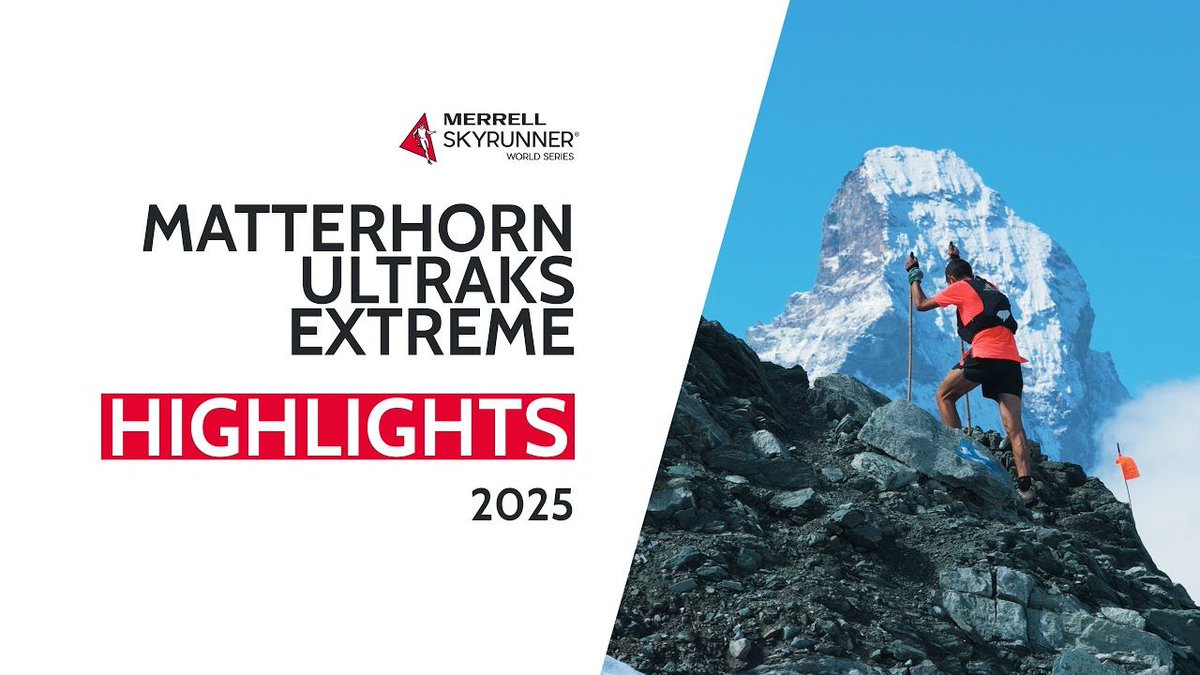 reisquarteu's tweet image. #Matterhorn Ultraks Extreme 2025 - Highlights / #MSWS25 - #Skyrunning: youtu.be/l1tB_gn0DDA #TrailRunning #Athletics