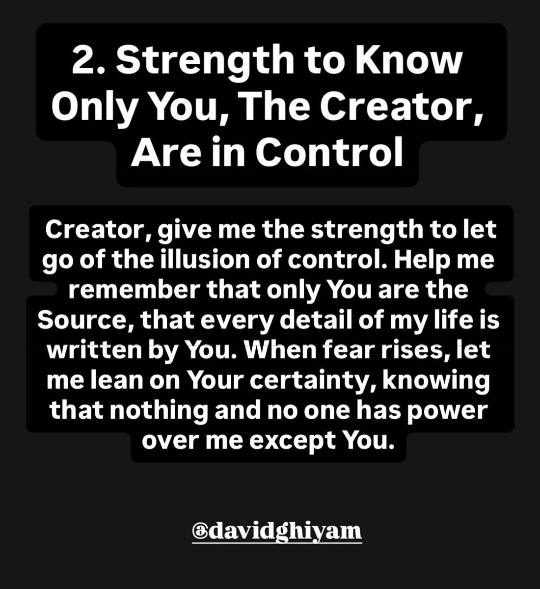 mrfu_mayganon's tweet image. powerful prayer 2 of 5. the Creator is in control. #kabbalah #mayganon @davidghiyam @kabbalahcentre