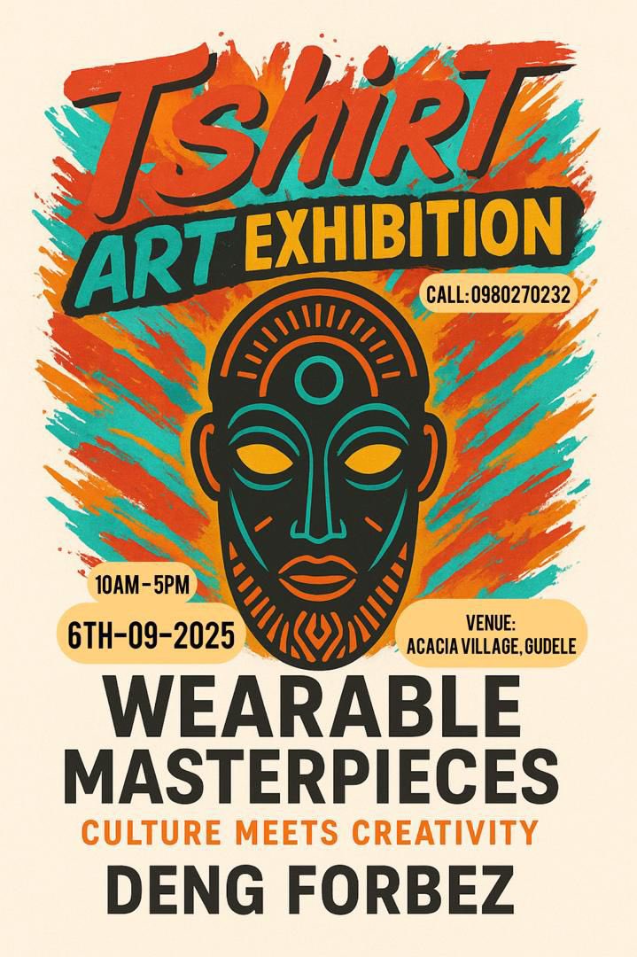 It's today at Acacia Village, Gudele.
Come through and support one of the finest works.