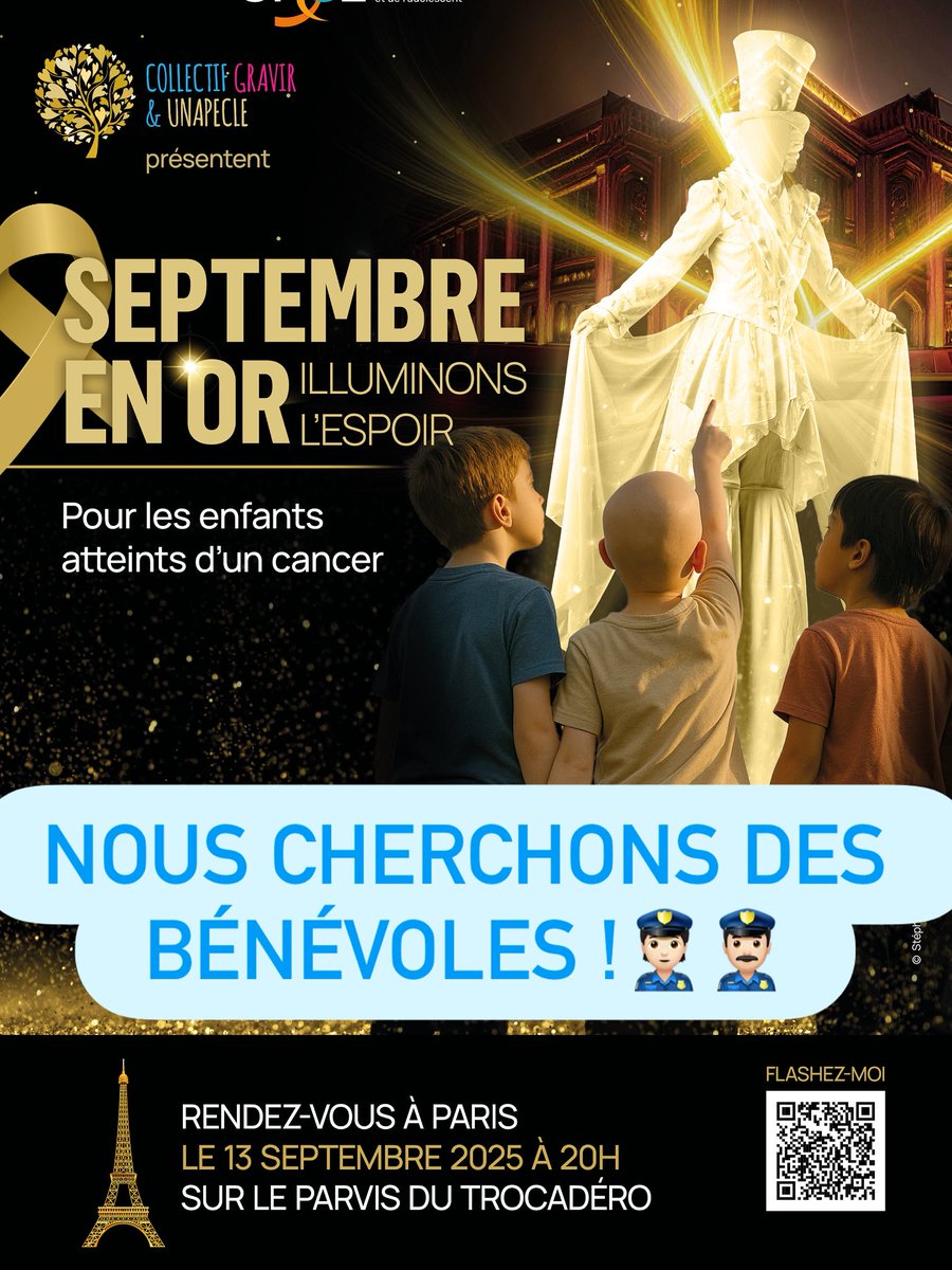 Nous serons aux côtés de l’association Laurette Fugain pour #SeptembreEnOr et toujours à la recherche de bénévoles pour le 13-09 place du troca pour l’organisation, rdv 15h.