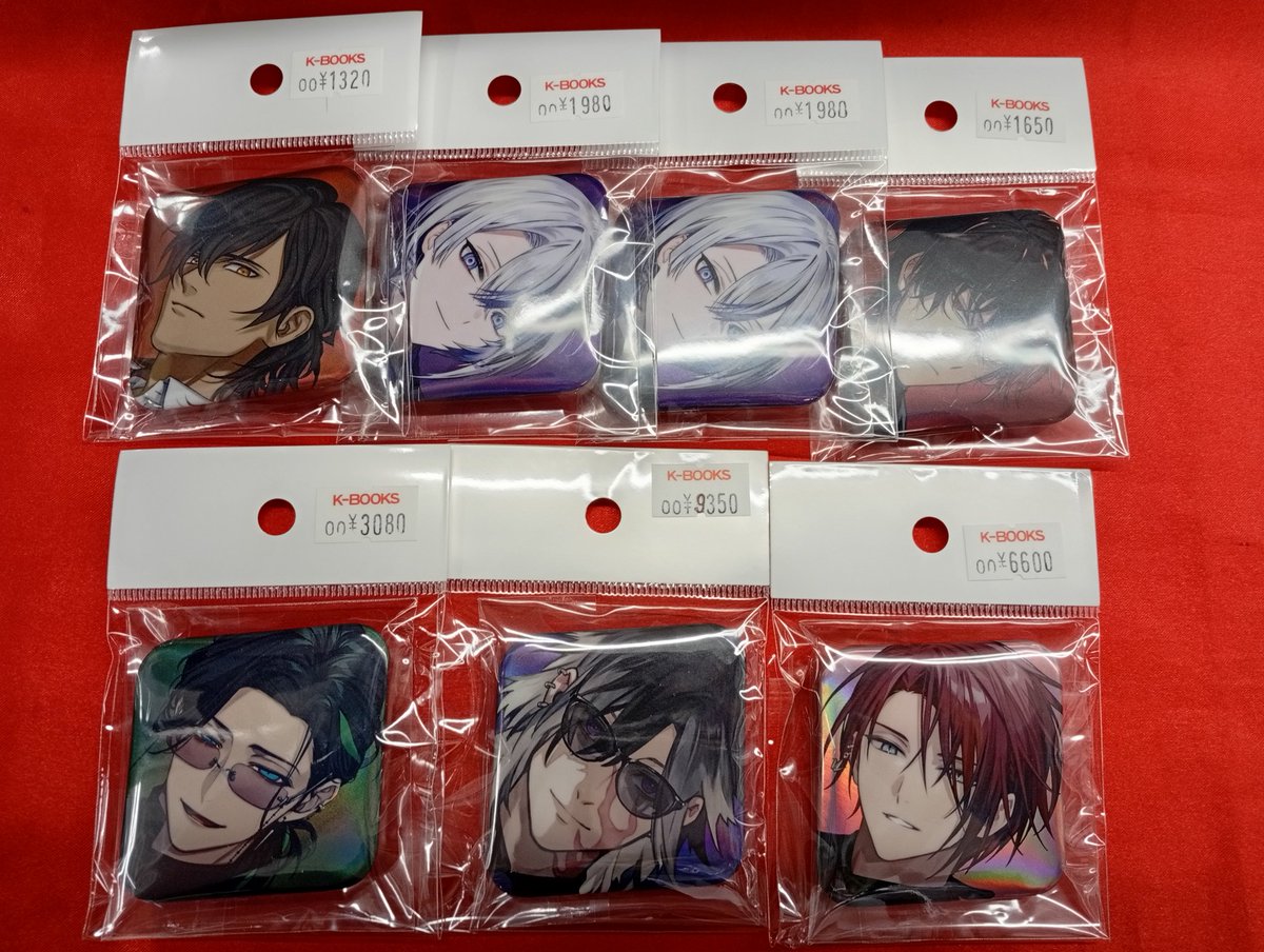刀剣乱舞 大本丸博 スクエア缶バッジ アクリルタグプレート 後家兼光 刀剣乱舞 大本丸博 スクエア缶バッジ アクリルタグプレート 後家