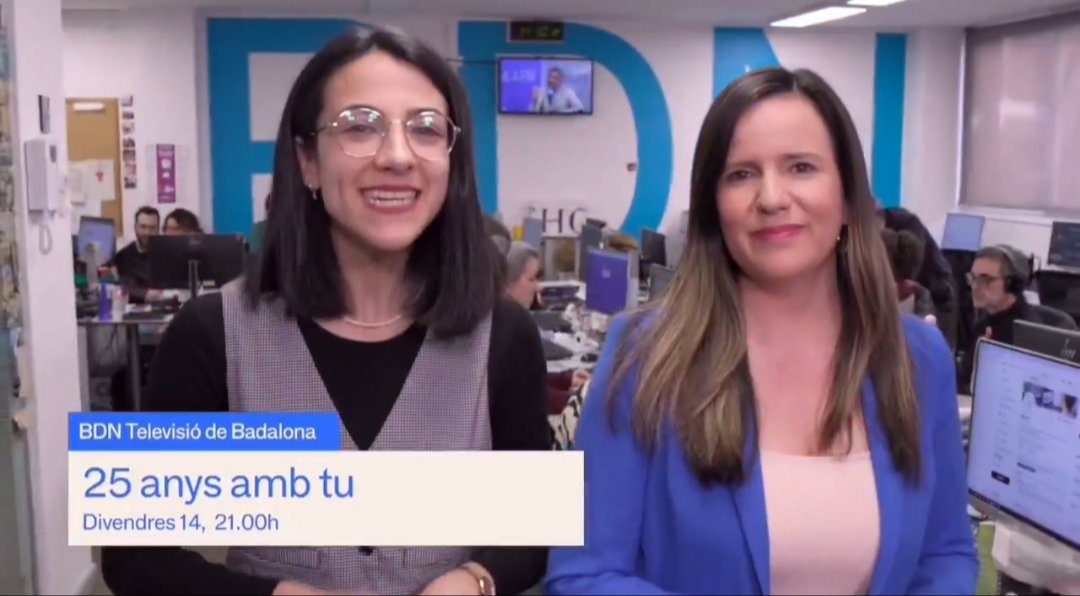 silviavf80's tweet photo. @Laiamarti92 @bdncom Doncs sí, hagués estat mooolt guai! 😘 Sempre ens quedarà la promo dels 25 anys amb tu! 🤗🎉 https://t.co/P19yxzYD10