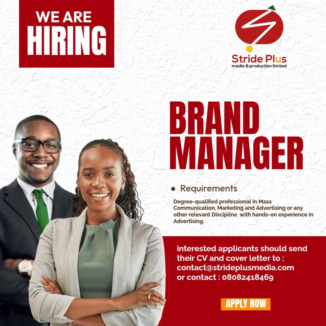 Qualified candidates should apply 📍