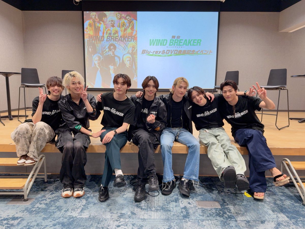 p_man1120's tweet photo. #舞台ウィンブレ 

DVD＆Blu-ray リリースイベント
ご来場いただきありがとうございました！！

あー楽しかった☺️

ずっとずっと続いて欲しいな💭

一緒に振りかえれて嬉しかったです☺︎☺︎

またいつか必ずお会いしましょう🐰 https://t.co/x3mBIk1Soo