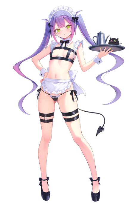 #TOWART
メイドトワ様(表情差分) 