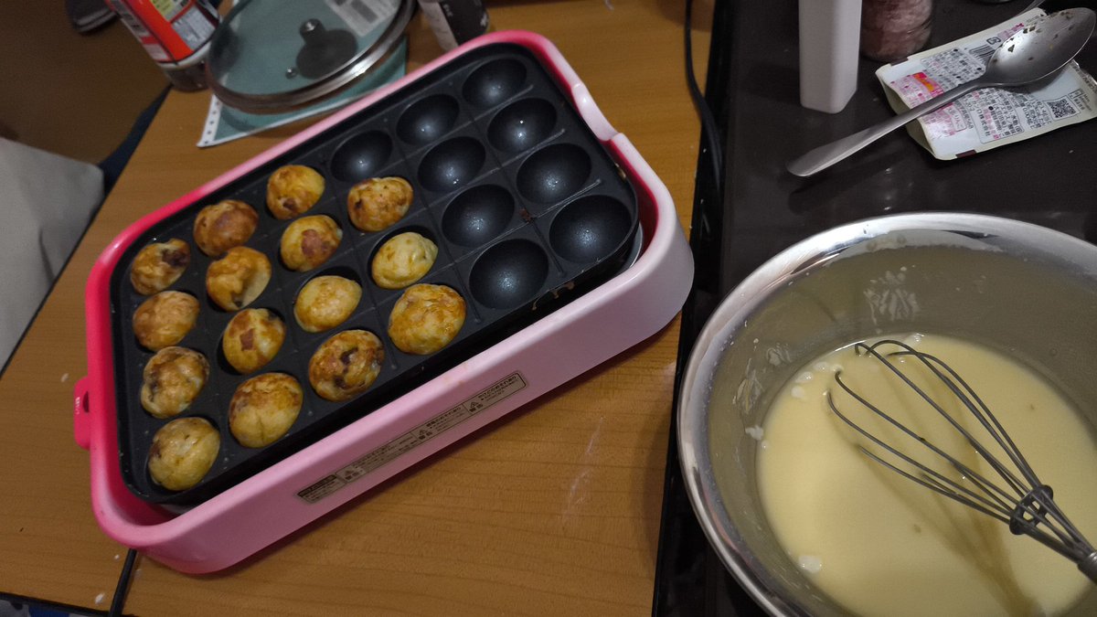 ＃ひとりタコパ
なおタコは入ってない