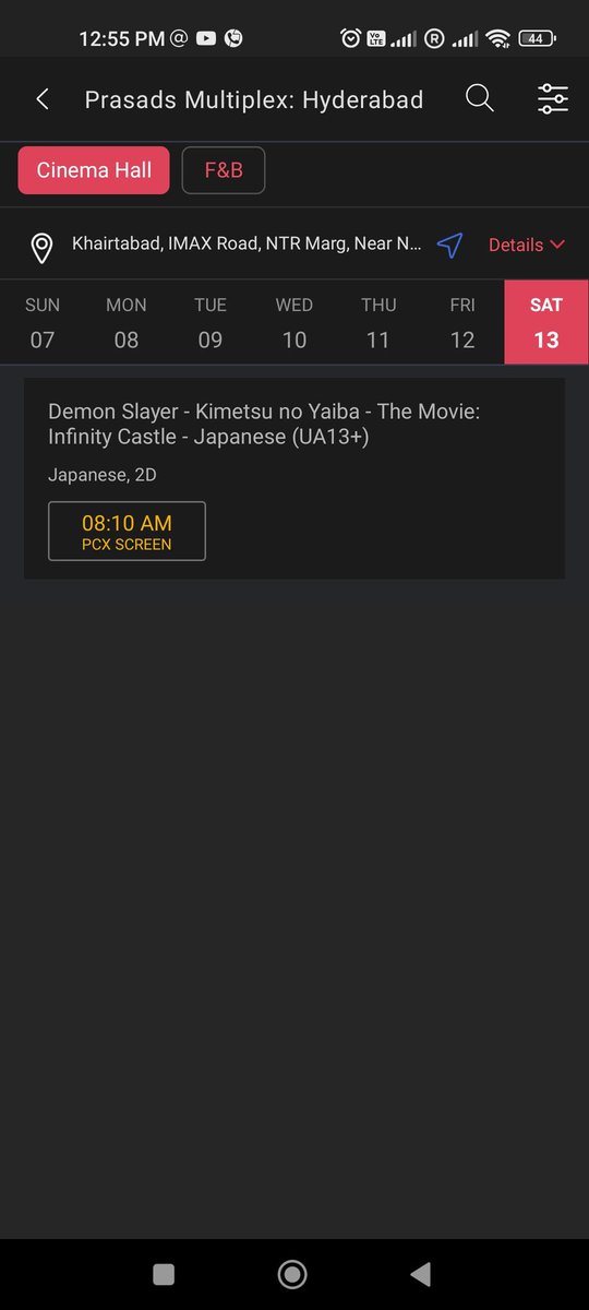 Anime fam, let’s pack every show to the housefull so they keep adding more shows and Give #DemonSlayer biggest &amp; best screens in the city.

<a href="/_mrchaturvedi/">Parth Chaturvedi</a>
<a href="/ursmohan_kumar/">Mohan Kumar</a>
<a href="/iamshreytyagi/">Shrey Tyagi</a> 
<a href="/rahool360/">Rahul R</a> 
<a href="/karthik82/">Karthik Abhiram</a> 
<a href="/kdcloudy/">Kaustubh Debnath</a> 
<a href="/rohithklv/">rohith kumar</a>