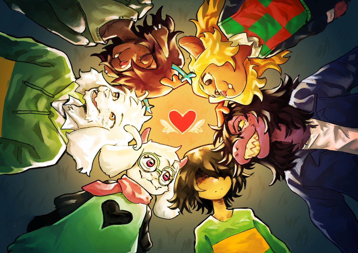 WikiBann's tweet photo. Some Deltarune Fanart I made for my #animangaki2025 merch catalogue1 https://t.co/xIayCdT9p1