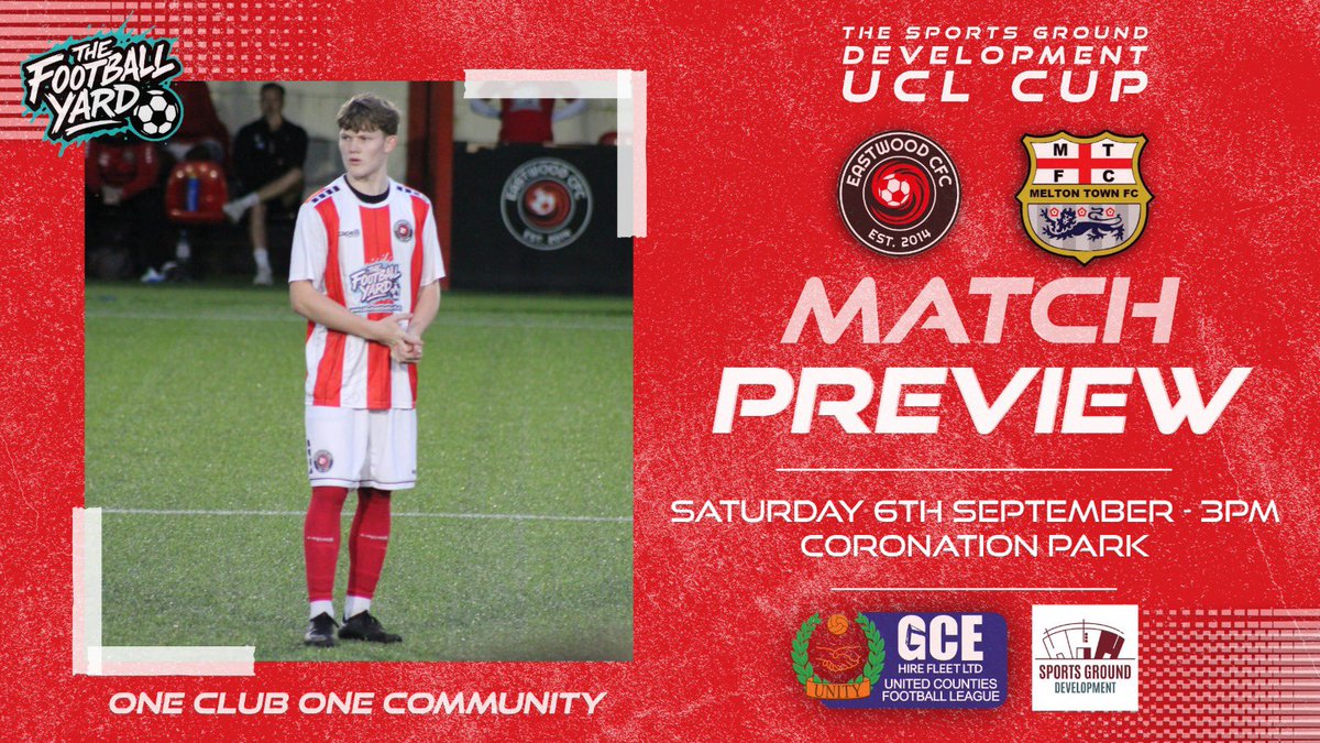 EastwoodTownFC's tweet photo. 🗞️ MATCH PREVEW:

We face our third home game in eight  days later this afternoon 🏡 

Read the full match preview ahead of our League Cup tie with Melton- players to keep an eye on, previous meetings between the clubs and squad update. ⬇️ 

↪️ https://t.co/9FzhNFUmIY

#UTRB ❤️🖤 https://t.co/ylLcj0sfmy