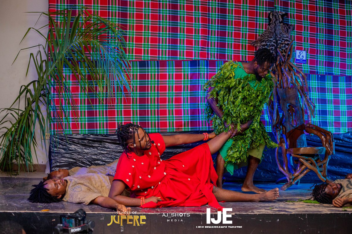 A PEEP INTO THE CASTS

Say hello to AGADA-the spirit of the forest.

The messenger of death whose JÚFÈRÉs flute,only summons.

Casting for this character was a tough one,but we later succeeded.

Thank you  Emmanuel for delivering this character.