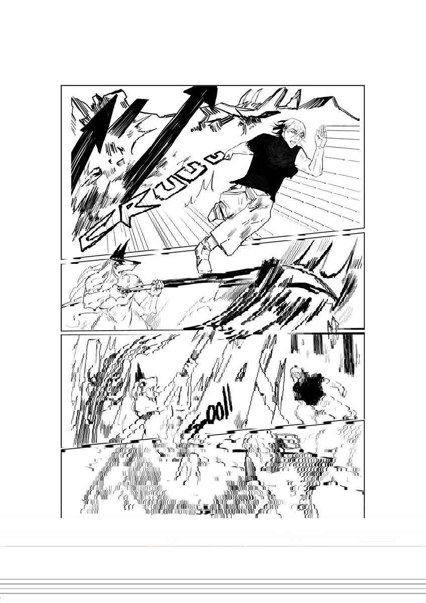 Junoenma's tweet photo. New page of my manga 🔥 
The clash is just beginning ⚔️ 

Nuevo panel de mi manga 🔥
El choque apenas comienza… ⚔️ 

#oc #mangaka #mangaart
#digitalart #animation #sketch #drawing #comicbook #comic #MangaArt #IndieManga #ShonenVibes #MangaPanel https://t.co/erITnvtdDY