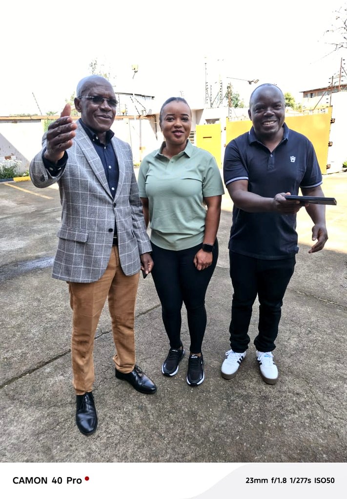 Happy to reunite with one of my students from Shikhombelo village in Ikolomani, Sharon Likono accompanied by her husband <a href="/Simyuben/">Bernard Simiyu</a> from Kitale.
Always a pleasure to see youth who passed through my hands thriving.