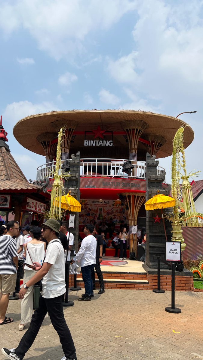 dari pagi sampe malem, booth bintang nggak pernah sepi! emang spot paling hidup gaisss 💃🕺 #BINTANGBerpestapora2025