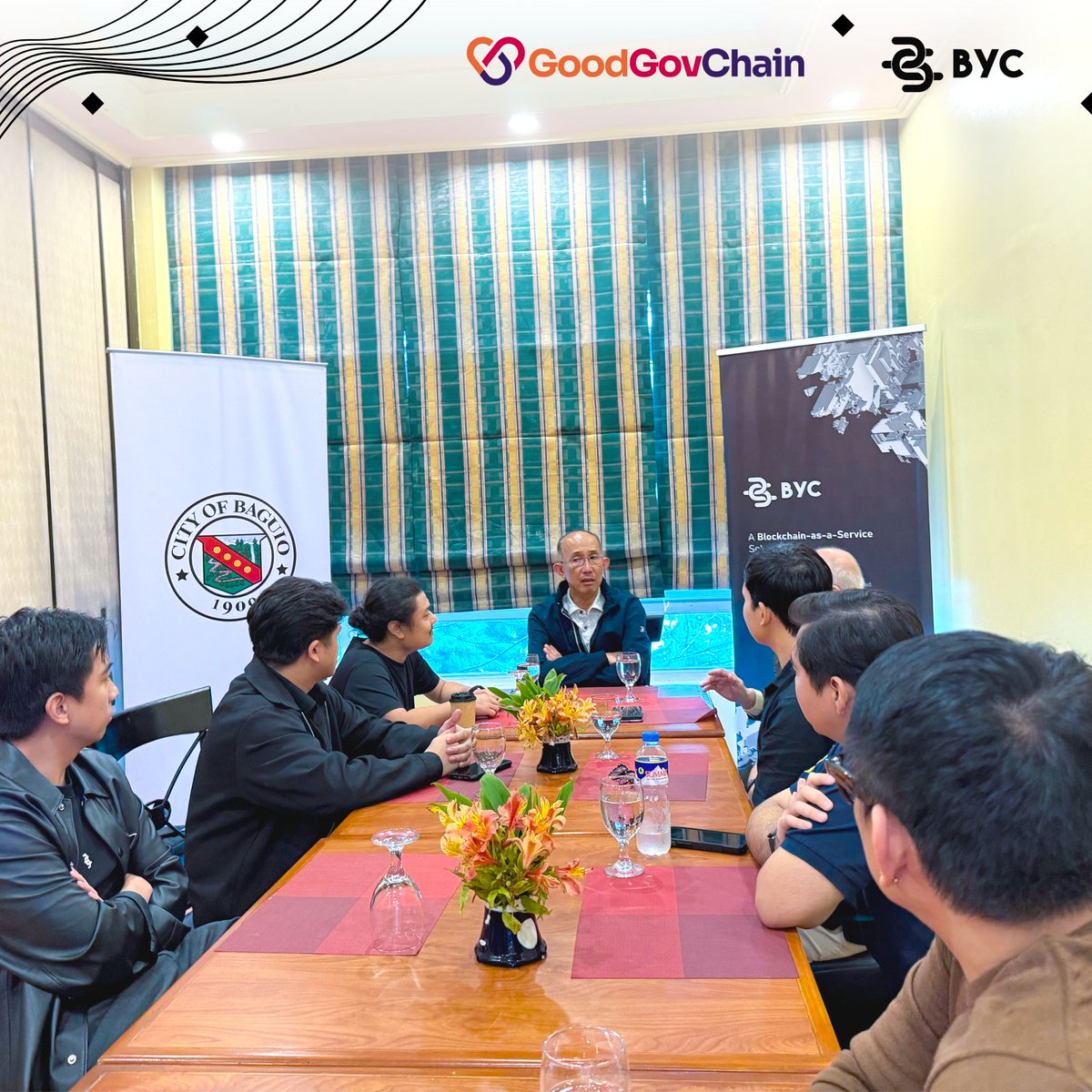 BYCVentures's tweet photo. From budgets and procurement to full infrastructure projects, every record matters.

Through BayaniChain’s Digital Public Asset (DPA) Framework, public records can be transformed into secure, auditable digital assets, all verifiable on blockchain. This gives citizens access to information with confidence, knowing it cannot be tampered with.

Today marks an important step forward: we’ve officially signed a Memorandum of Agreement with Mayor Benjamin Magalong and the City of Baguio to begin piloting GoodGovChain, a blockchain-powered governance platform.

This partnership is just the beginning! Together, we’re building the foundation for transparency, accountability, and citizen trust in government systems. 🇵🇭
