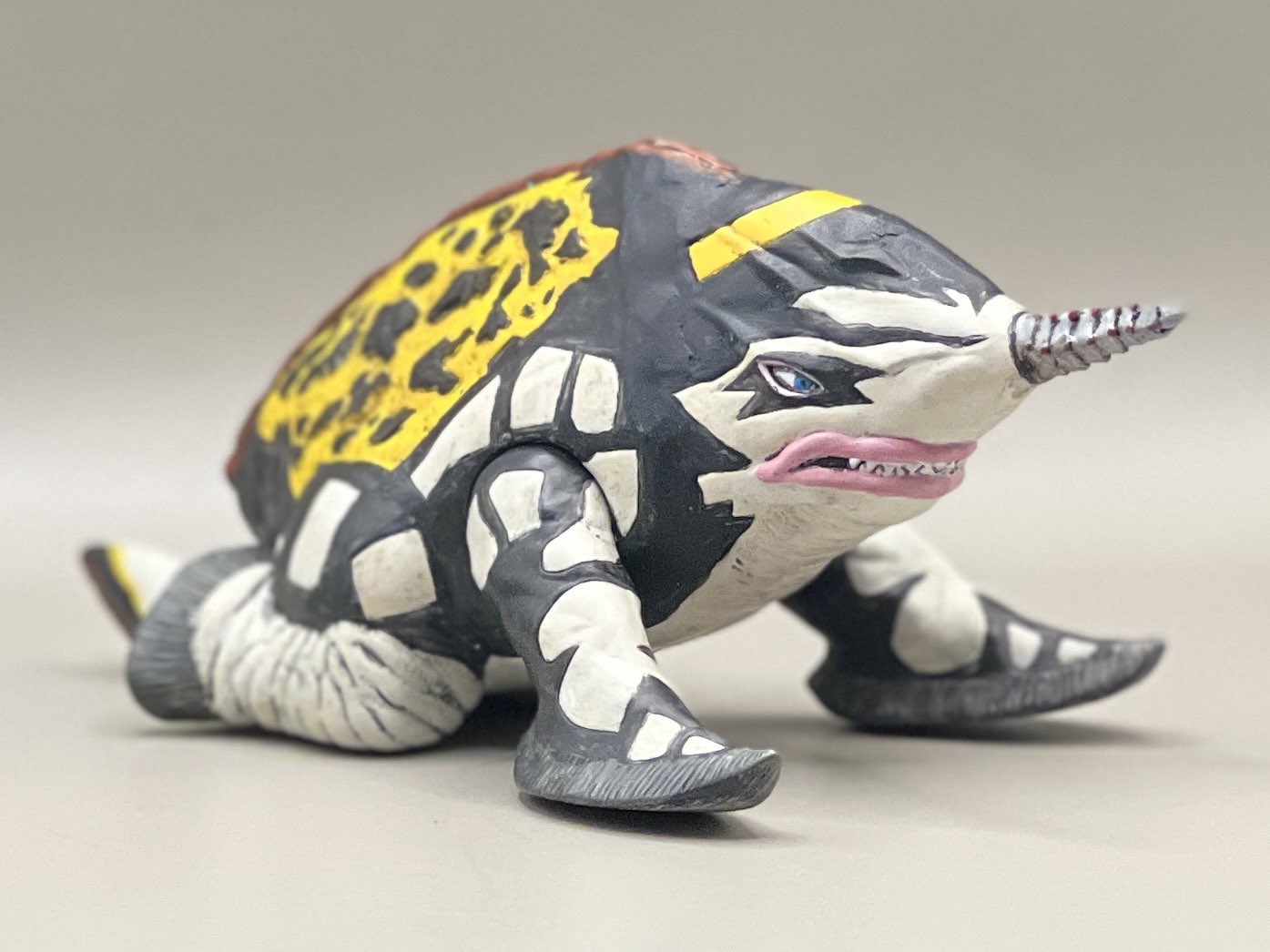 ウルトラ怪獣ソフビ◾️ドグリド◾️分割線消し&リペイント完成品◾️ ウルトラ怪獣ソフビ◾️ドグリド◾️分割線消し&リペイント完成