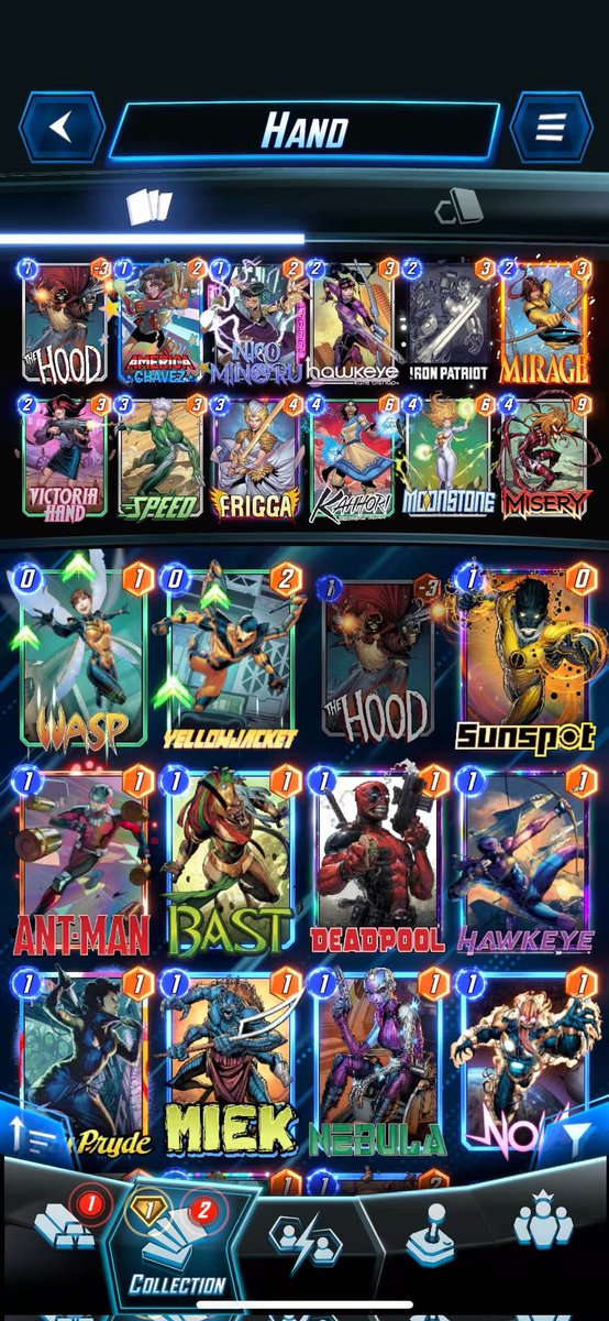 My friend nahte gnid hits top5 with this deck. I also use it to get to infinite. Relatively easy to play!
<a href="/SnapDecks/">SnapDecks</a> <a href="/snapjudgecast/">Snap Judgments</a>