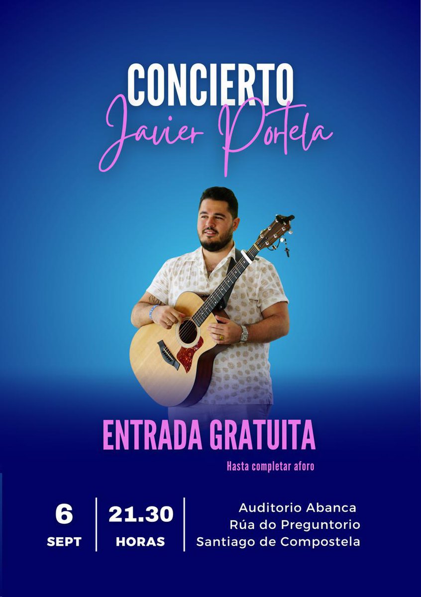 Concierto Javier Portela