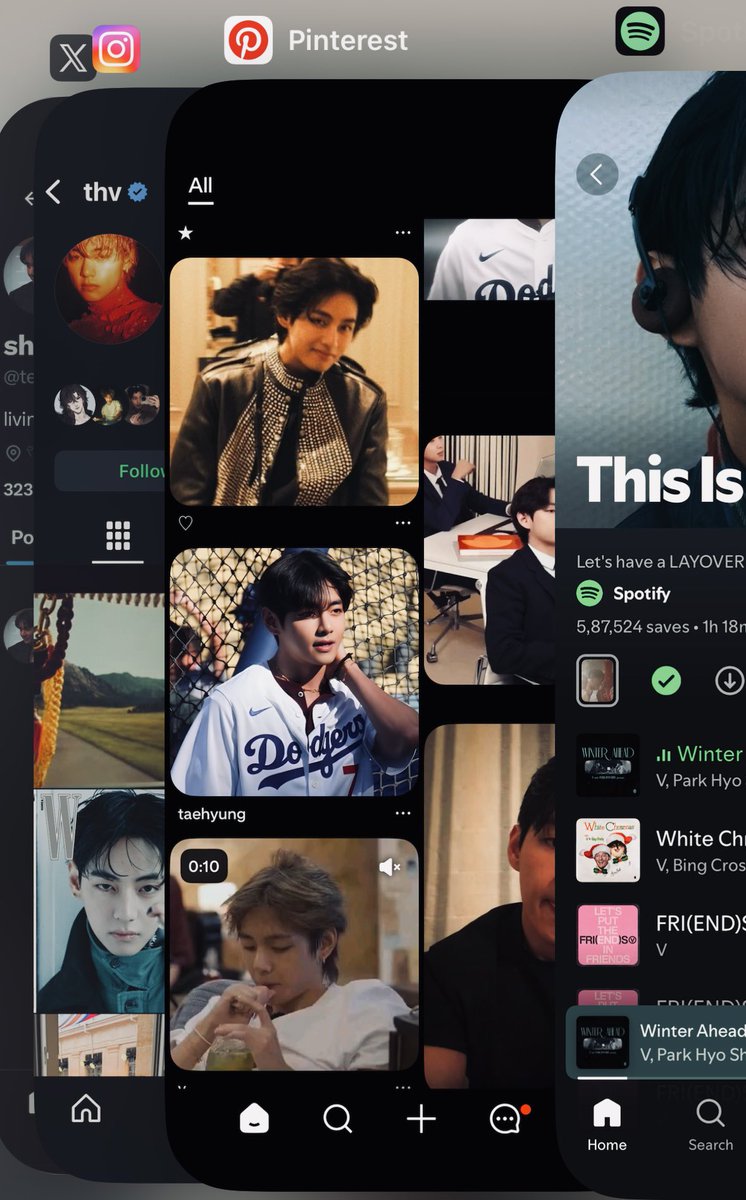 tetesjaan's tweet image. i’m just a thv girl.