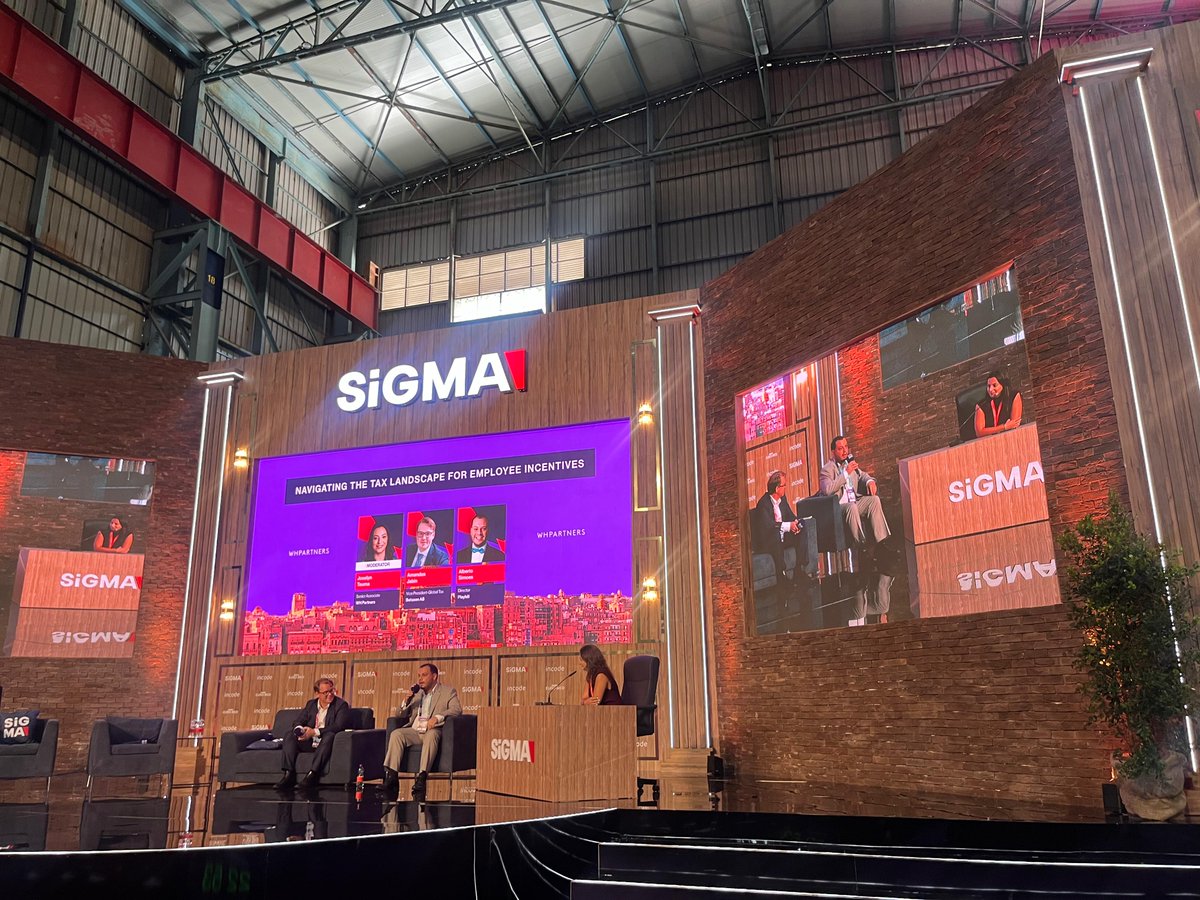 At #SiGMA Euro-Med 2025, our VP of Global Tax, Amandus Jabin, joined the panel “Navigating the Tax Landscape for Employee Incentives”, sharing insights on how evolving #tax frameworks shape #reward strategies and support sustainable growth in global markets.

<a href="/SiGMAworld_/">SiGMA World</a>