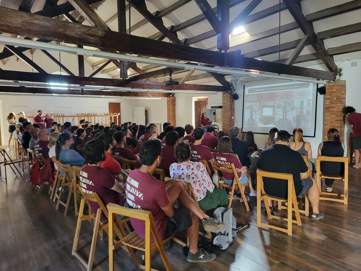 Donem el tret de sortida a l'Estada 2025: un cap de setmana per fer colla, gaudir i formar-nos de la mà de grans castellers i castelleres! 😗

SOM-HI!!! 
#enVolemMés
