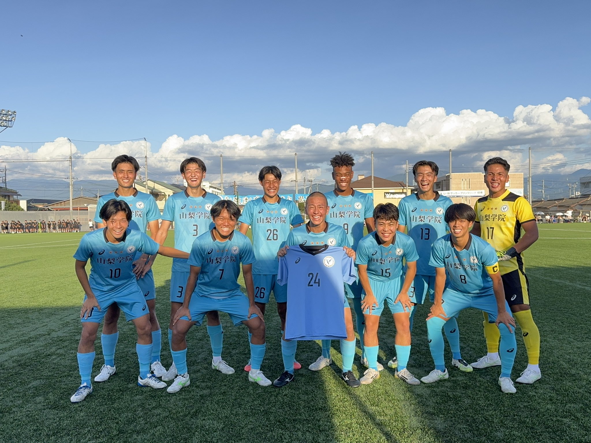 公式】山梨学院高等学校サッカー部 on X: 