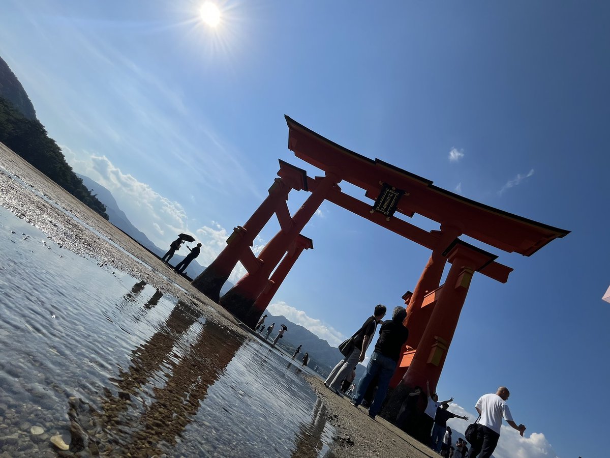 今年も宮島観光案内してきたー