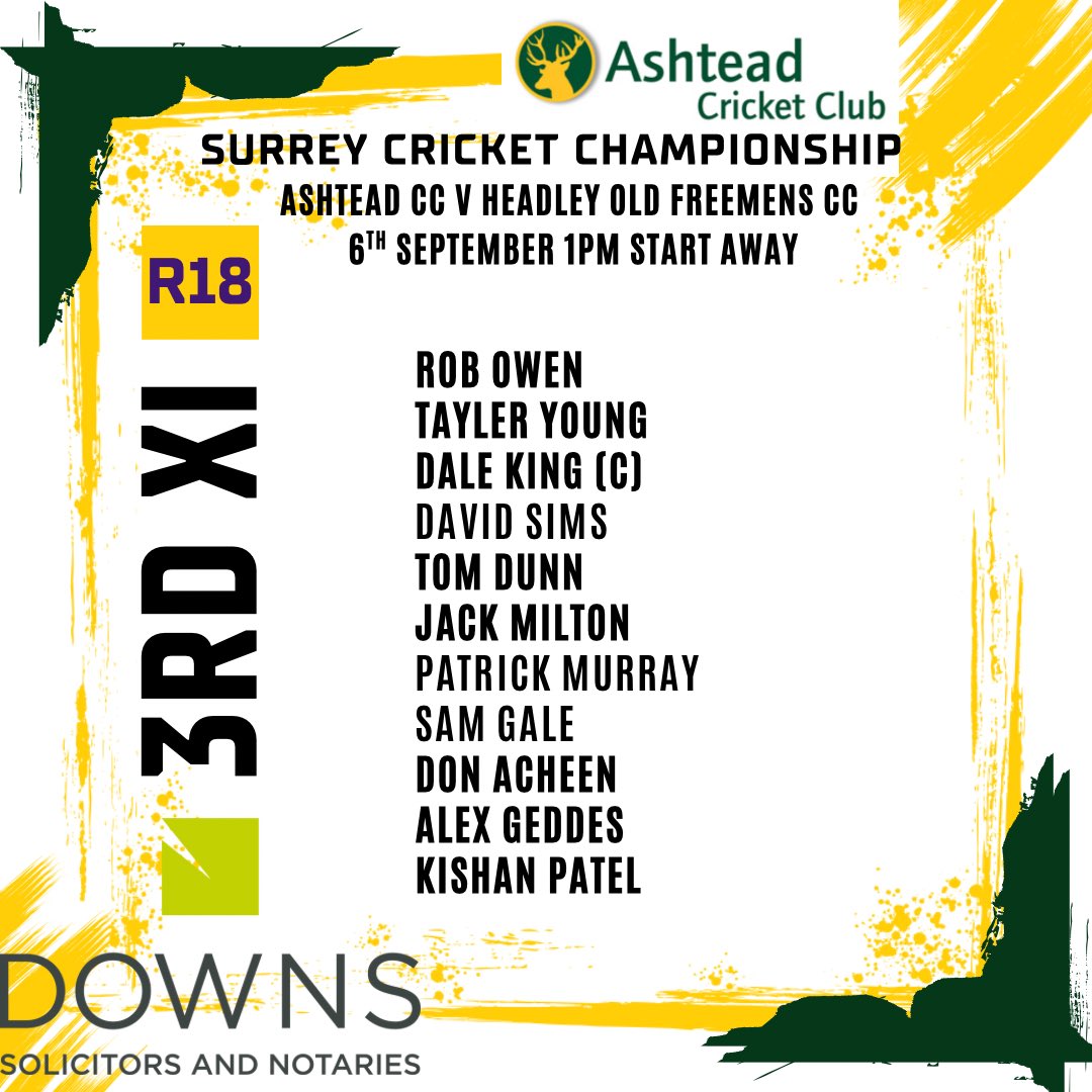 Ashtead Cricket Club tweet media